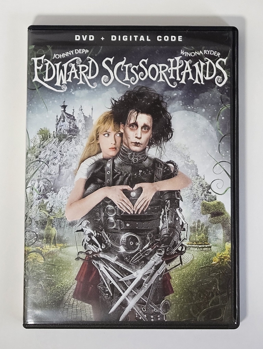Edward Scissorhands (1990) DVD with Johnny Depp, Winona Ryder, Diane Wiest